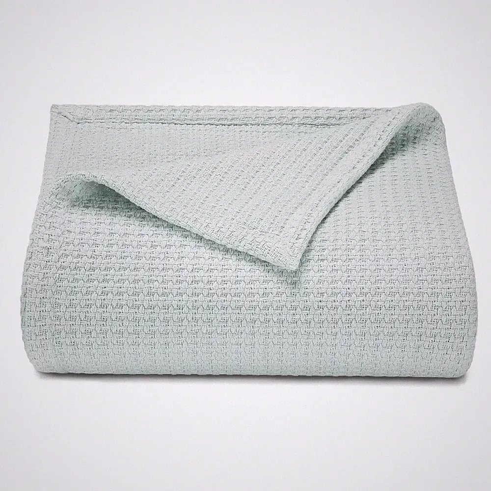 Full/Queen Bahama Coast Bed Blanket Aqua - Tommy Bahama