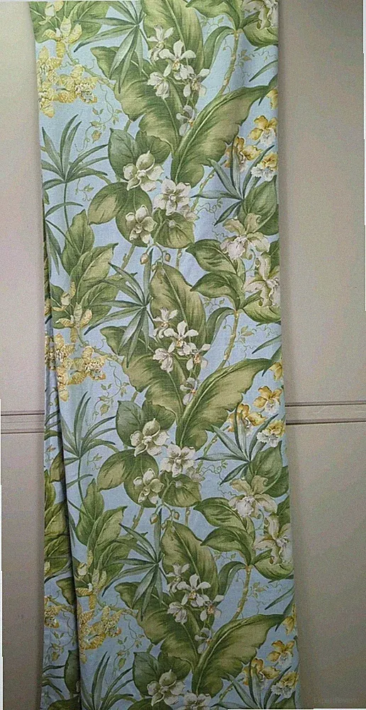 King Bed Spread Tommy Bahama Paradise Blue Green Tropical Summer Coastal Custom