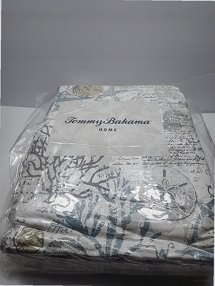 Tommy Bahama Beqch Bliss Cotton Quilt, Size Full/Queen