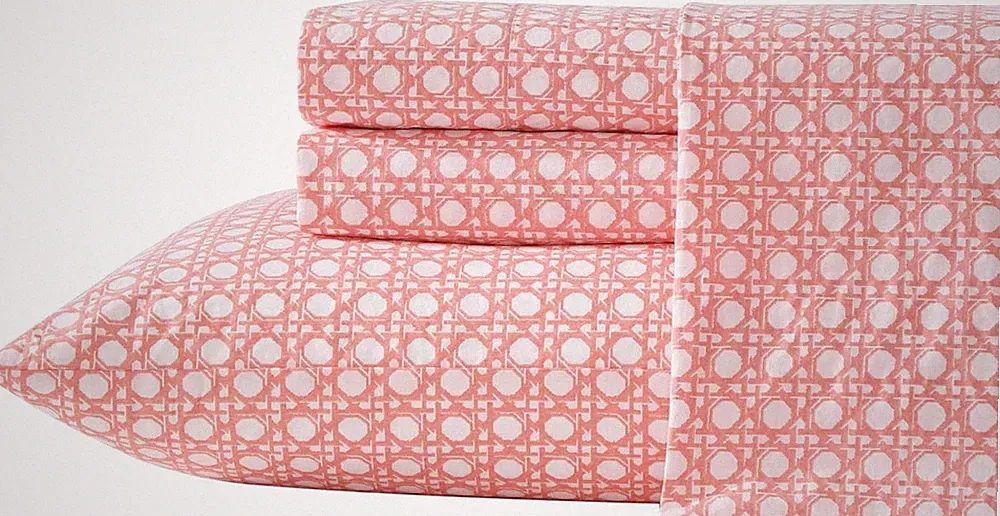 Tommy Bahama - King Bed Sheets, Crisp & Cool Cotton Percale Bedding with Matchin