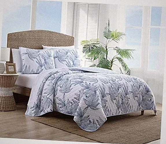 Tommy Bahama - Quilt Set, 100% Sot & Reversible Cotton Bedding, Twin