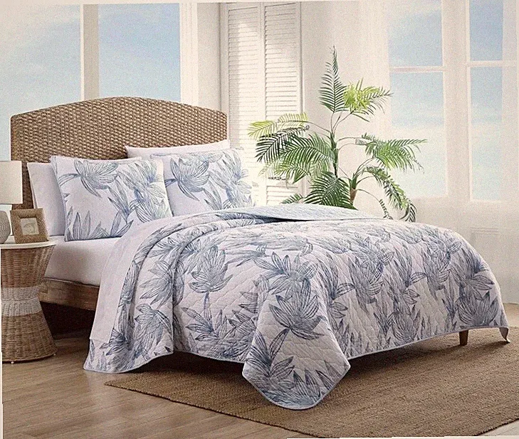 Tommy Bahama Quilt Set 3-Pce. King Reversible $126